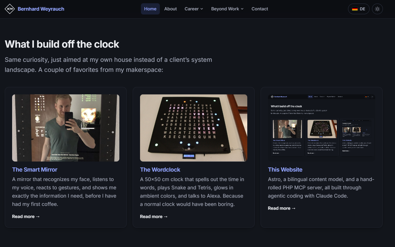 Preview of the homepage — real screenshot coming soon
