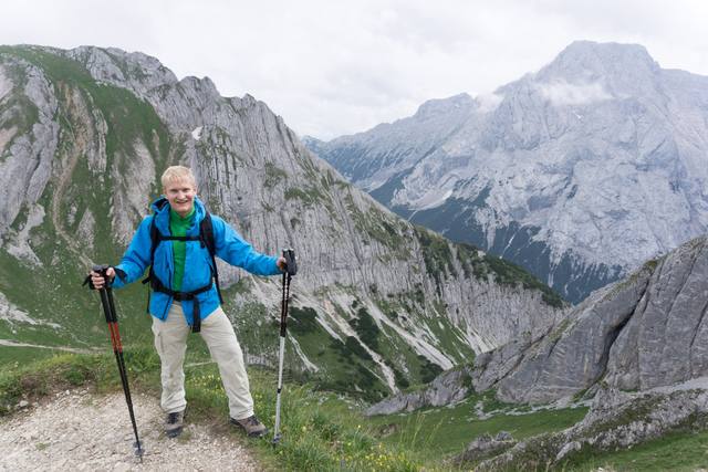 Climbing up to the Zugspitze (2015)